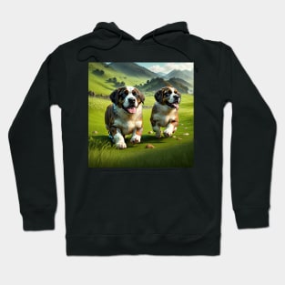 St. Bernard Puppies Hoodie